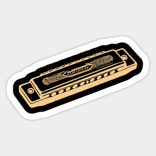 harmonica Sticker